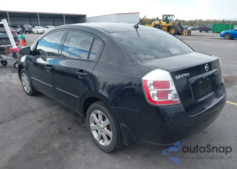 2009 Nissan Sentra 2.0S z USA, uszkodzony, nr VIN 3N1AB61E59L612810